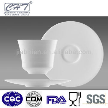 High quality elegant a set of coffee cup and saucer set without handle